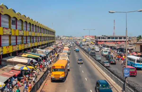 Sunyani stadsbeeld